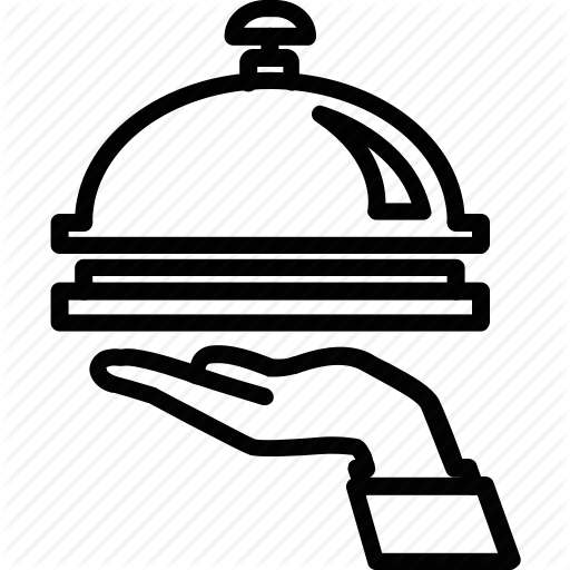 512x512 Chef Platter, Food Platter, Platter In Hand, Serving Platter Icon