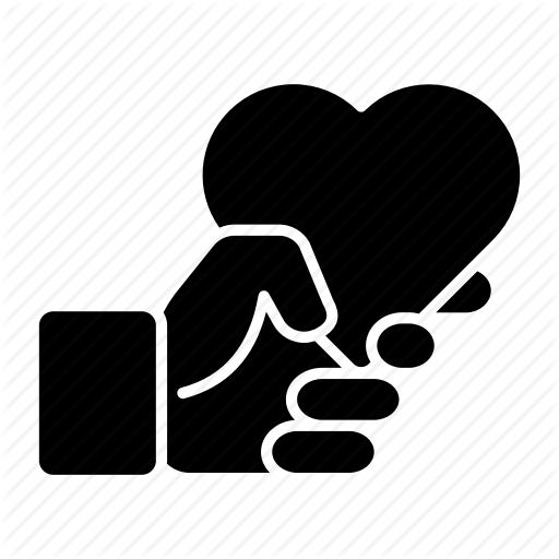 512x512 Favorite, Gesture, Hand, Heart, Heart In Hand, Like, Love Icon