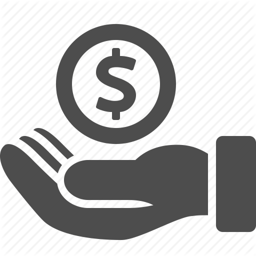 512x512 Banking, Coin, Dollar, Finance, Hand, Loan, Money Icon