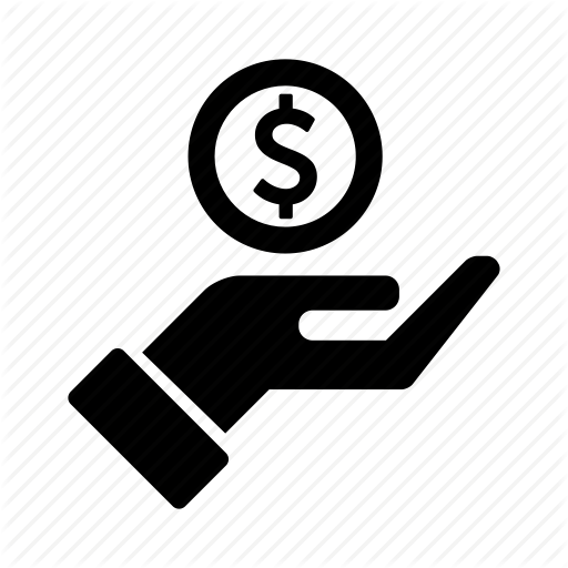 512x512 Dollar, Hand, Money, Streched Icon