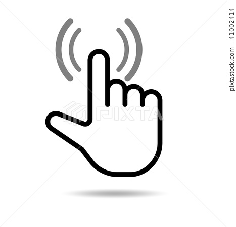 467x450 Hand Pointer Icon