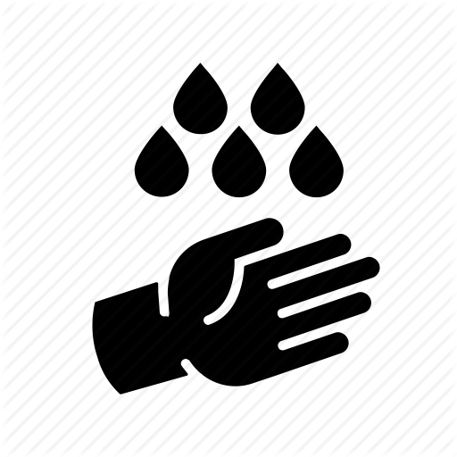 512x512 Clean, Hand, Hand Washing, Sign, Wash Hands, Washing, Water Icon