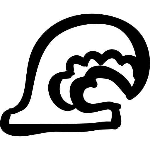 512x512 Ocean Wave Hand Drawn Shape Icons Free Download