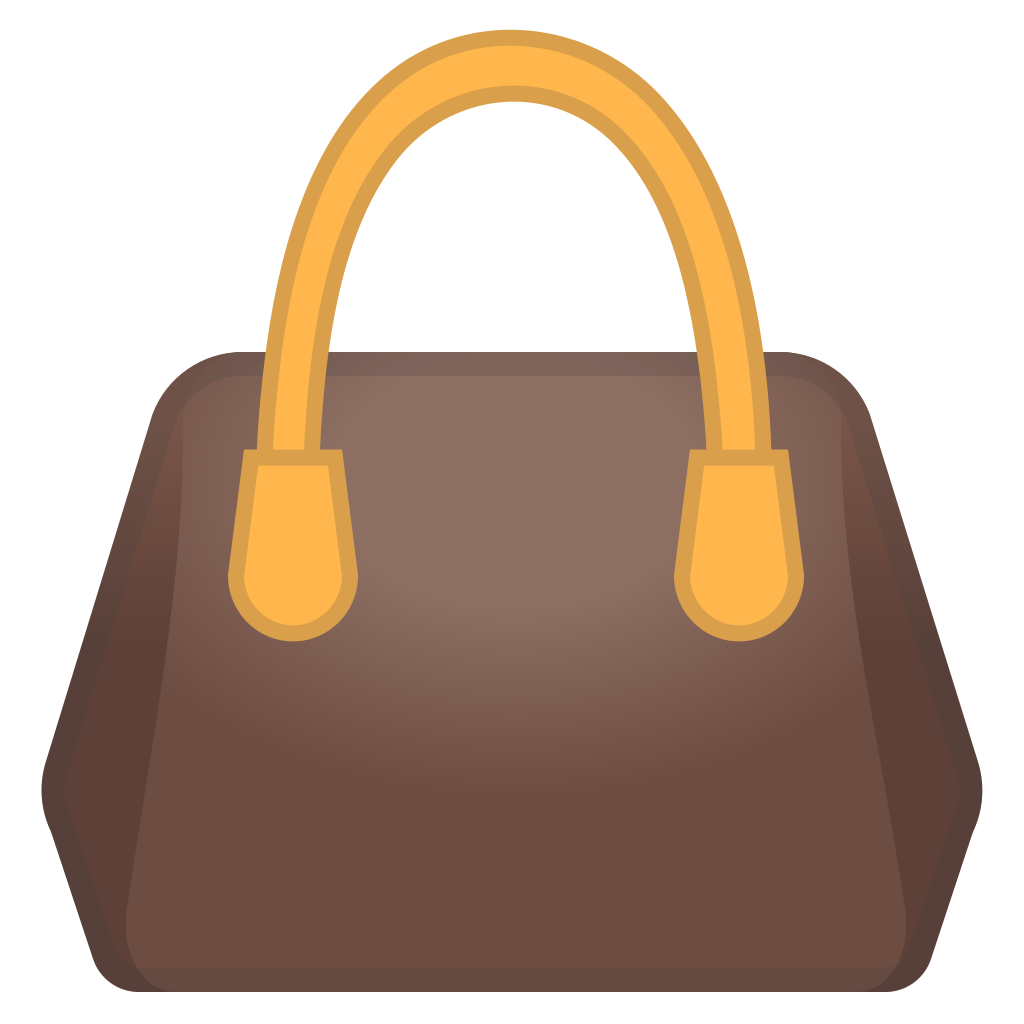 1024x1024 Handbag Icon Noto Emoji Clothing Objects Iconset Google