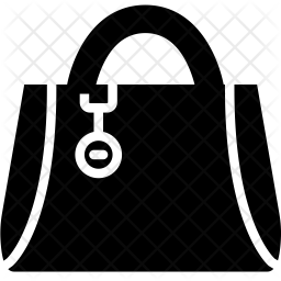 256x256 Handbag Icon Of Glyph Style