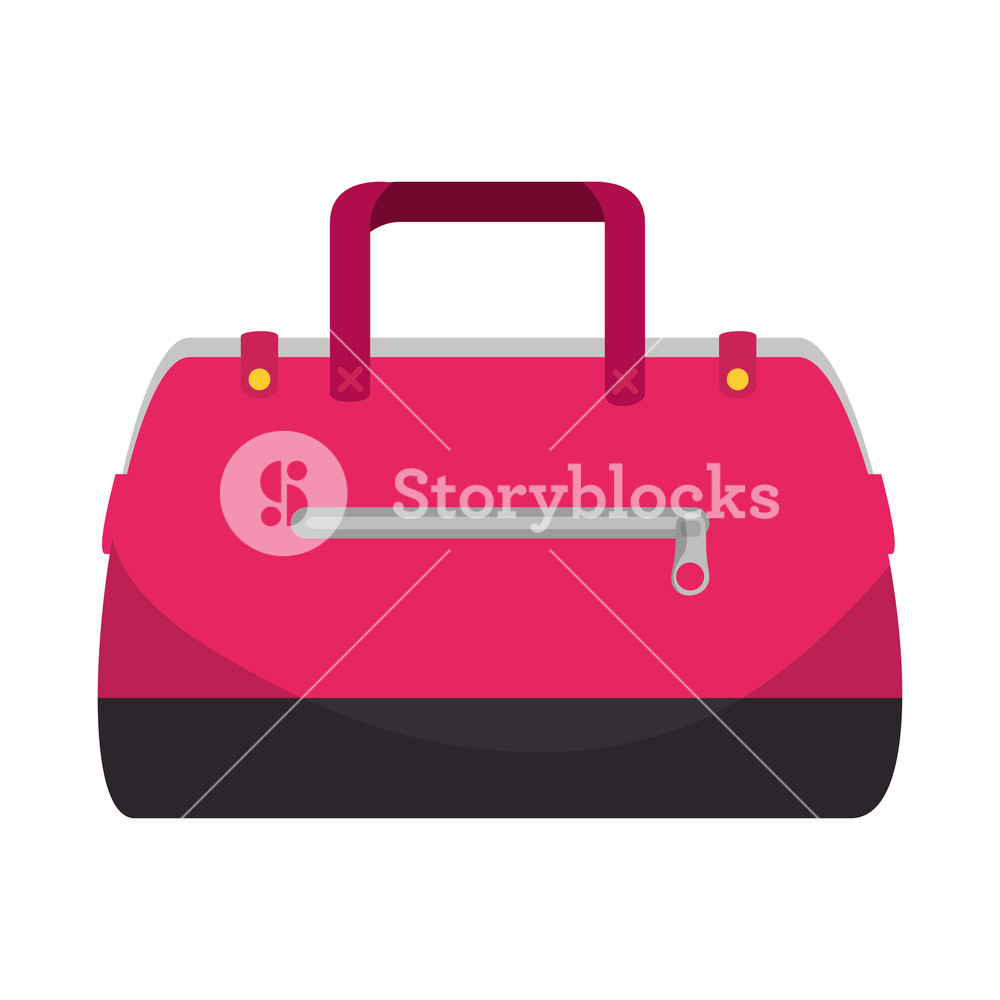 1000x1000 Fashion Feminine Handbag Icon Vector Illustration Design Royalty