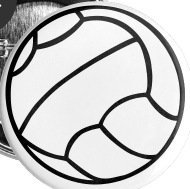 190x189 Handball Icon Large Buttons Spreadshirt