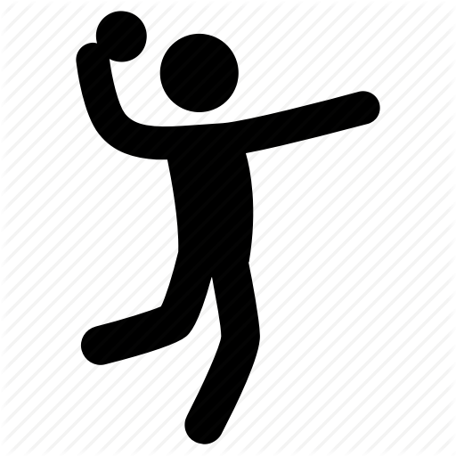 512x512 Athlete, Handball, Olympic Games, Player, Sport, Team Handball Icon