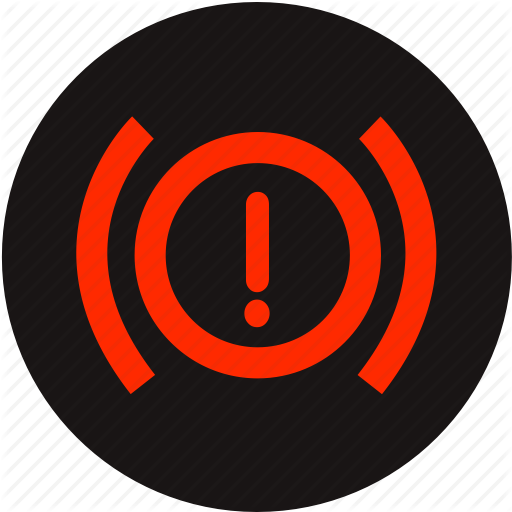 512x512 Brake System, Car, Handbrake, Handbrake Warning, Light Handbrake