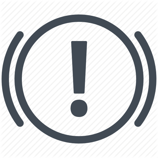 512x512 Brakes, Car Indicator, Dashboard, Handbrake, Service, Warning Icon