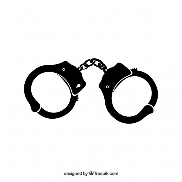626x626 Handcuffs Silhouette Detailed Icon Vector Vector Free Download