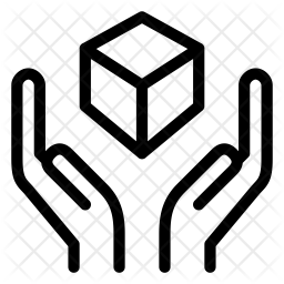 256x256 Handle With Care Icon Of Line Style