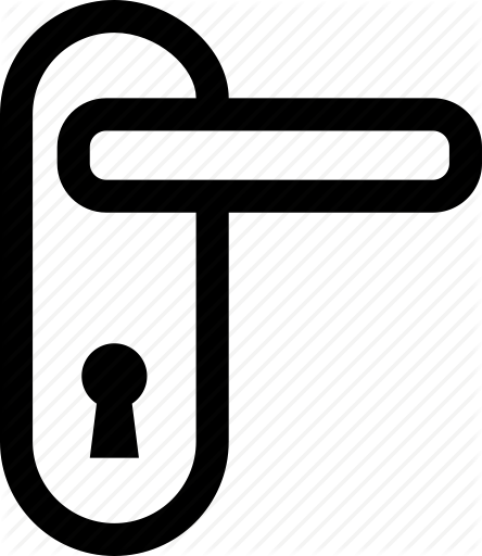 444x512 Door, Handle, House, Knob, Lock, Room Icon