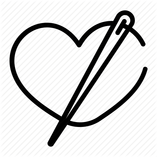 512x512 Craft, Handmade, Love, Needle, Sew Icon