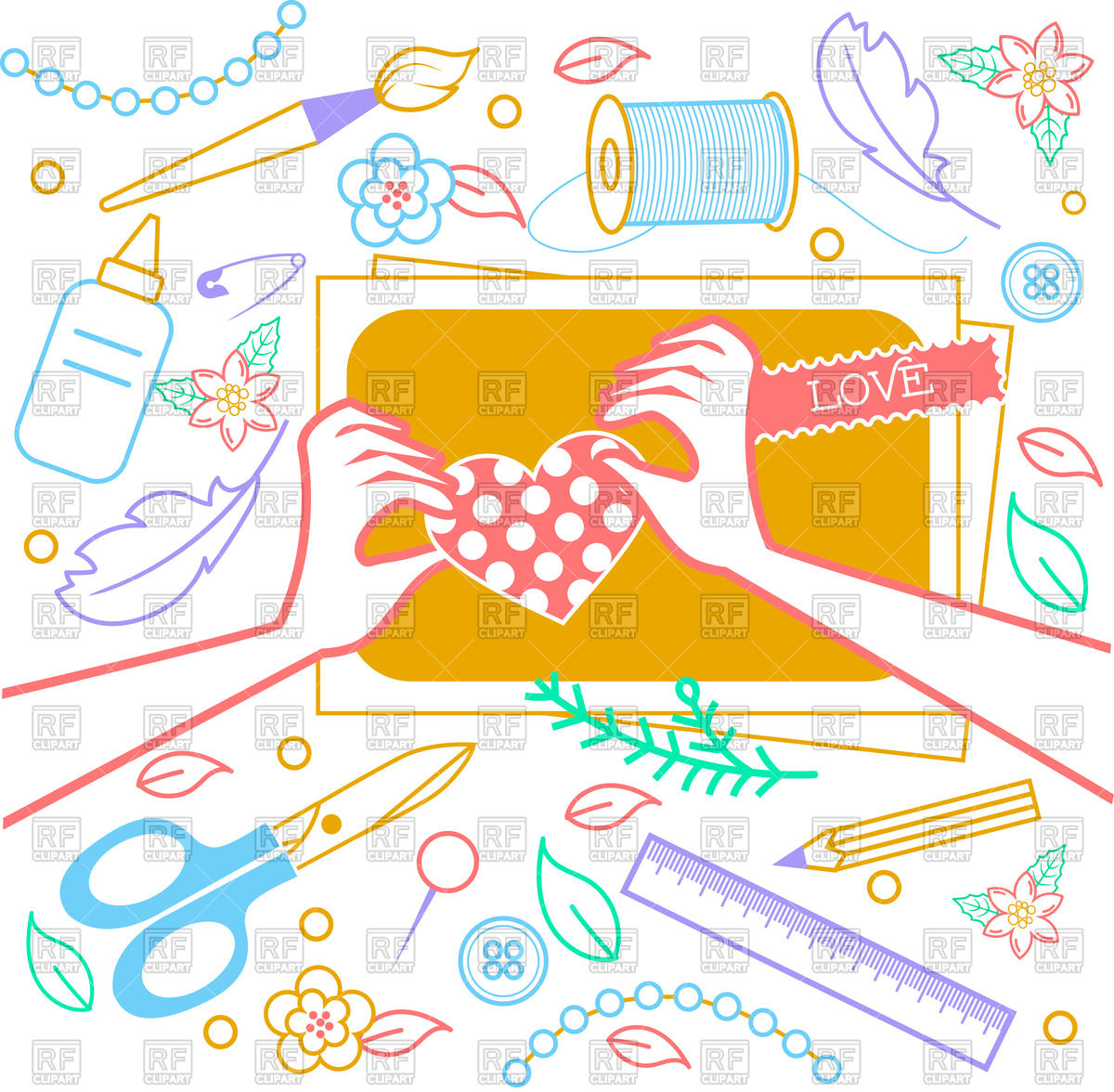 1200x1176 Handmade, Scrapbooking Icon Vector Image Of Icons And Emblems