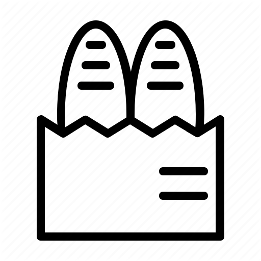 512x512 Baguette, Breads, Food And Restaurant, Foods, Handmade Icon