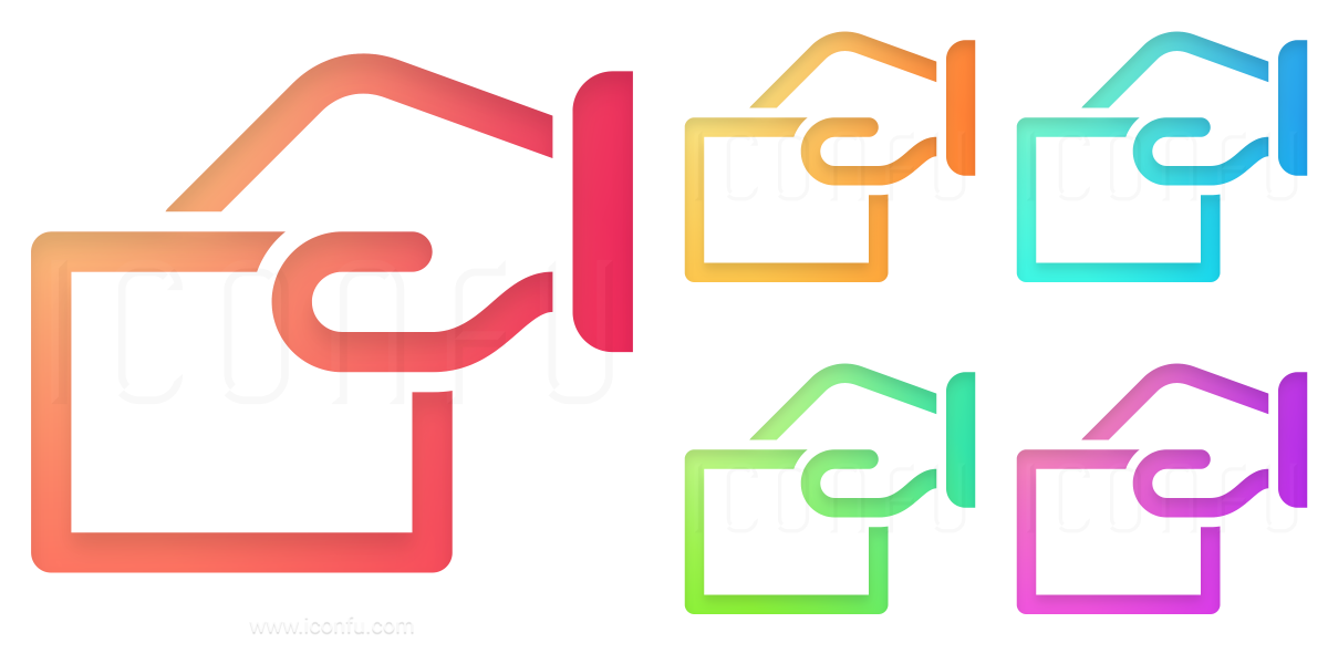 1200x600 Hand Paper Icon