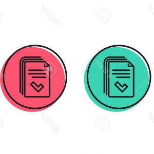 300x300 Handout Icon Documents Example Sign Vector Hoodamathrun