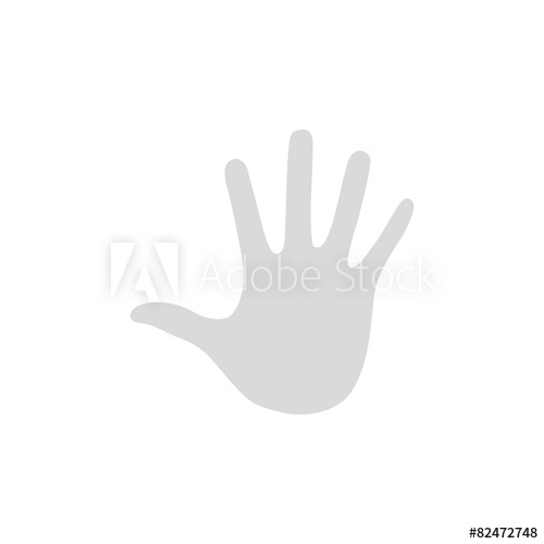 500x500 Simple Icon Handprint