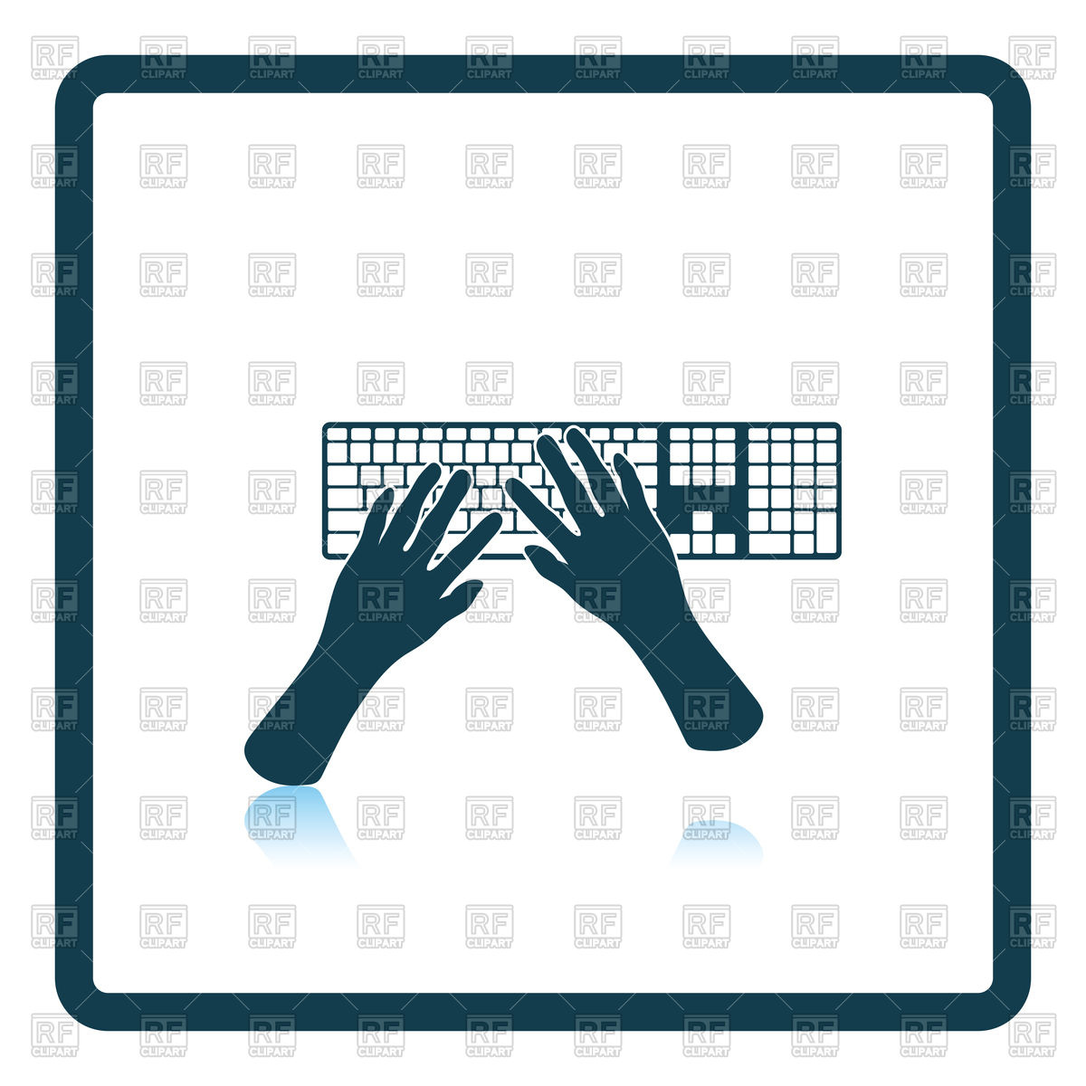 1200x1200 Typing Icon