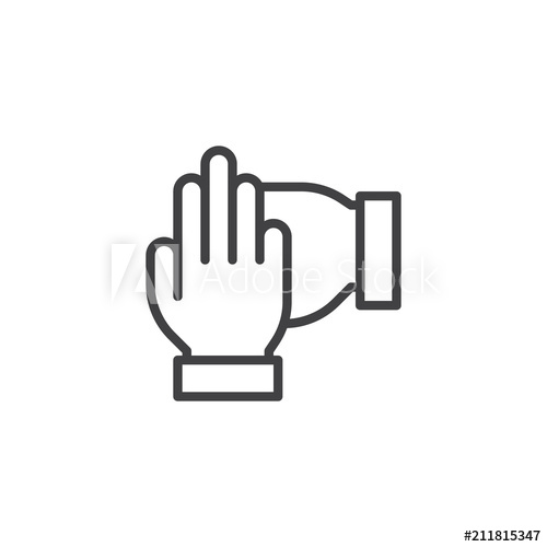 Hands Together Team Work Outline Icon Linear Style Sign 500x500 Hands Together Team Work Outline Icon Linear Style Sign