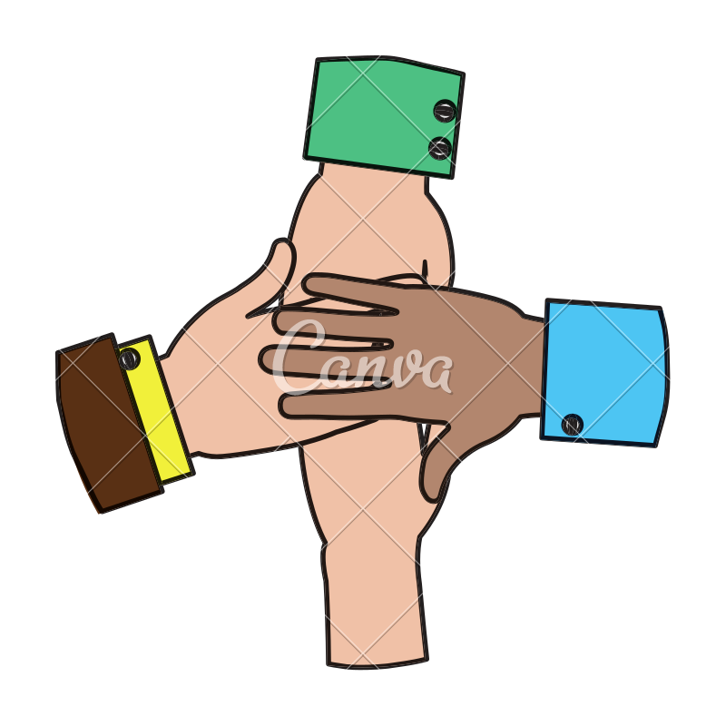Color Businessmen Hands Together Teamwork Connection 800x800 Color Businessmen Hands Together Teamwork Connection