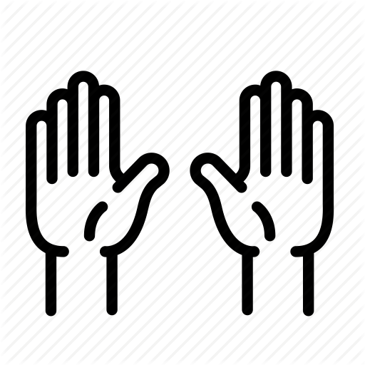 Hands Up Icon