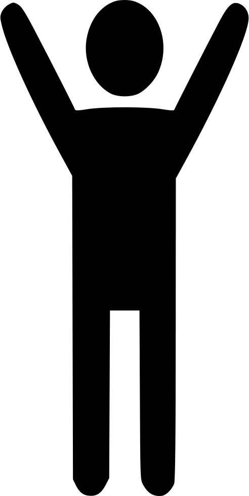 492x980 Hands Up Png Icon Free Download