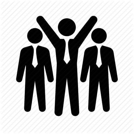 512x512 Business, Businessmen, Followers, Formal, Hands Up, Leader, Stick