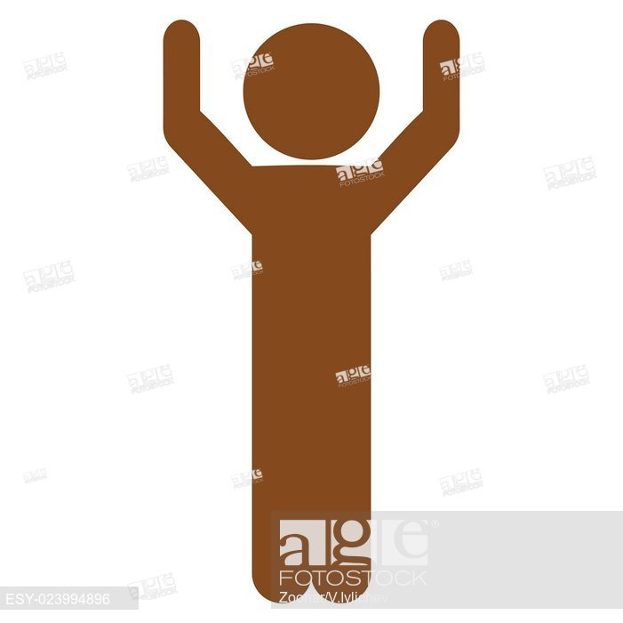 701x700 Child Hands Up Icon, Stock Photo, Picture And Low Budget Royalty