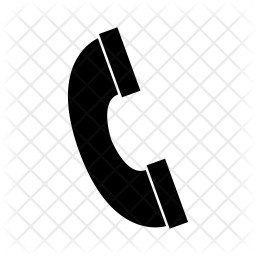 Phone Handset Icon Of Glyph Style 256x256 Phone Handset Icon Of Glyph Style