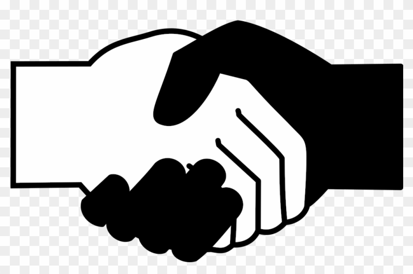 Handshake Icon Black And White 840x557 Handshake Icon Black And White