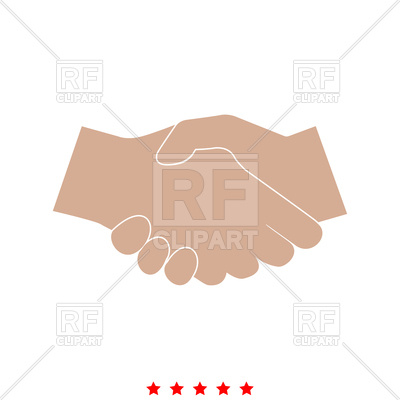 Business Handshake Icon On White Background Vector Image Of Icons 400x400 Business Handshake Icon On White Background Vector Image Of Icons