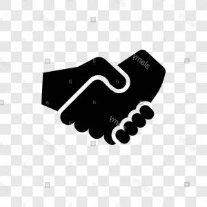 300x300 Handshake Vector Icon Isolated On Transparent Background Handshake
