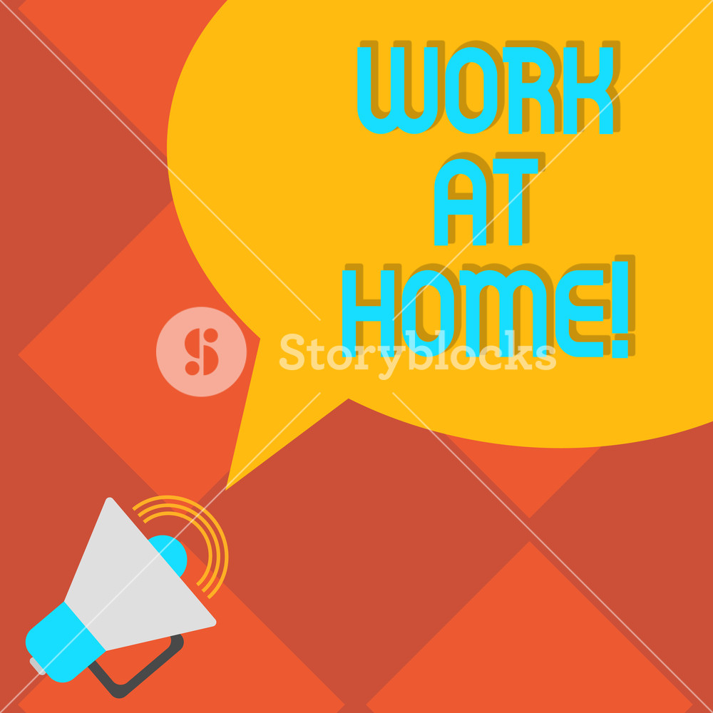 1000x1000 Handwriting Text Writing Work At Home Concept Meaning Freelance