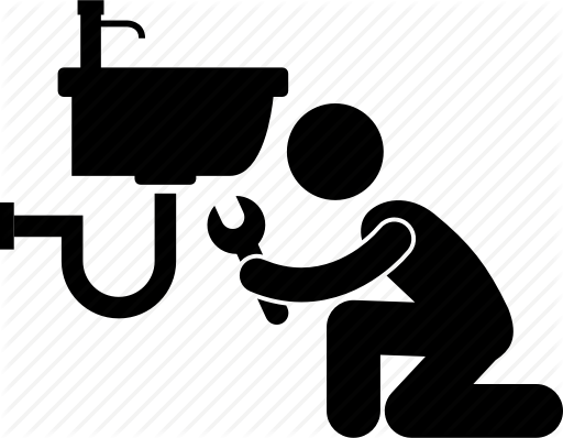 512x398 Handyman, Pipe, Plumber, Plumbing, Repairman, Serviceman, Sink Icon