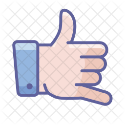 256x256 Hangloose Icon Of Colored Outline Style