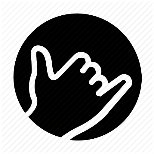 512x512 Gesture, Hand, Hang Loose Icon