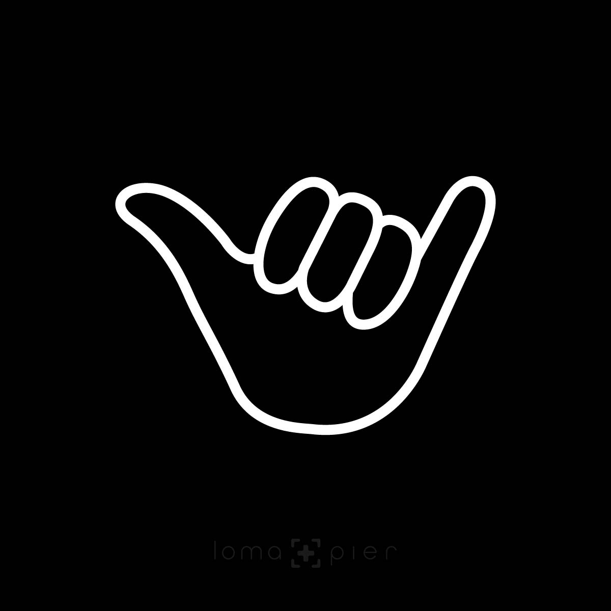 1200x1200 Hang Loose Icon Cotton Panel Hat