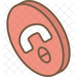 256x256 Hangup Icon Of Colored Outline Style