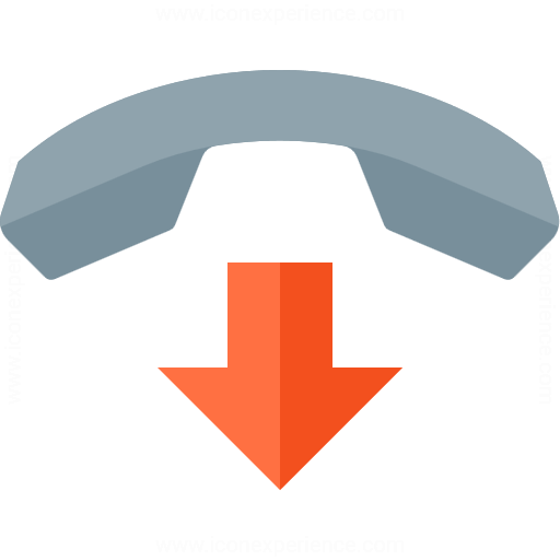 512x512 Iconexperience G Collection Phone Hang Up Icon