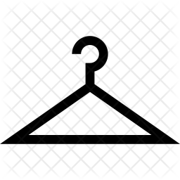 256x256 Clothes Hanger Icon Of Line Style