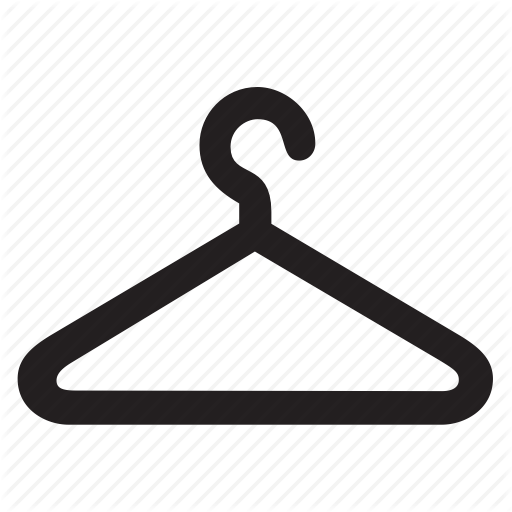 512x512 Clothes Rack, Coat Hanger, Coat Stand, Hanger Icon