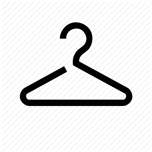 512x512 Cloth, Clothes, Coat, Crutch, Dress, Fashion, Hanger Icon
