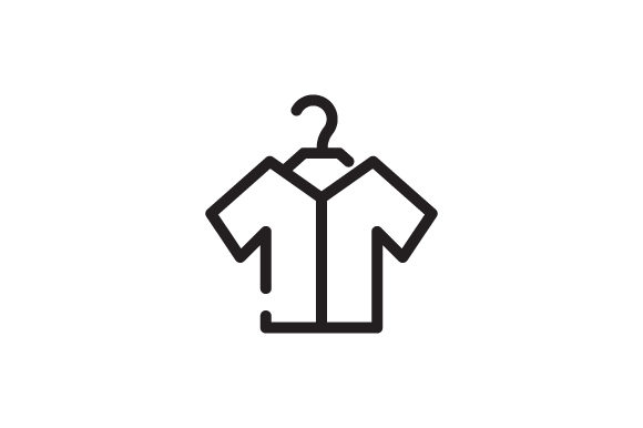580x386 Hanger Clothes Icon Graphic