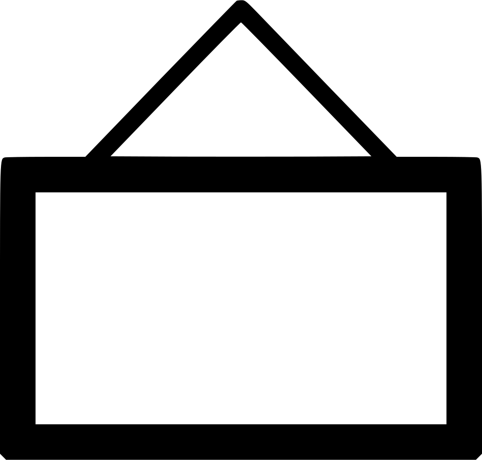 980x936 Hanging Board Sign Shop Empty Png Icon Free Download