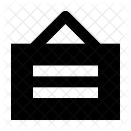 256x256 Hanging Sign Icon Of Glyph Style