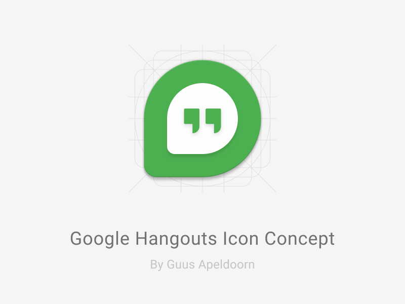 800x600 Google Hangouts Icon Concept
