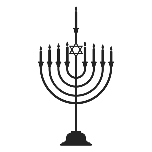 512x512 Jewish Hanukkah Menorah Icon