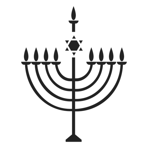 512x512 Menorah Hanukkah Icon